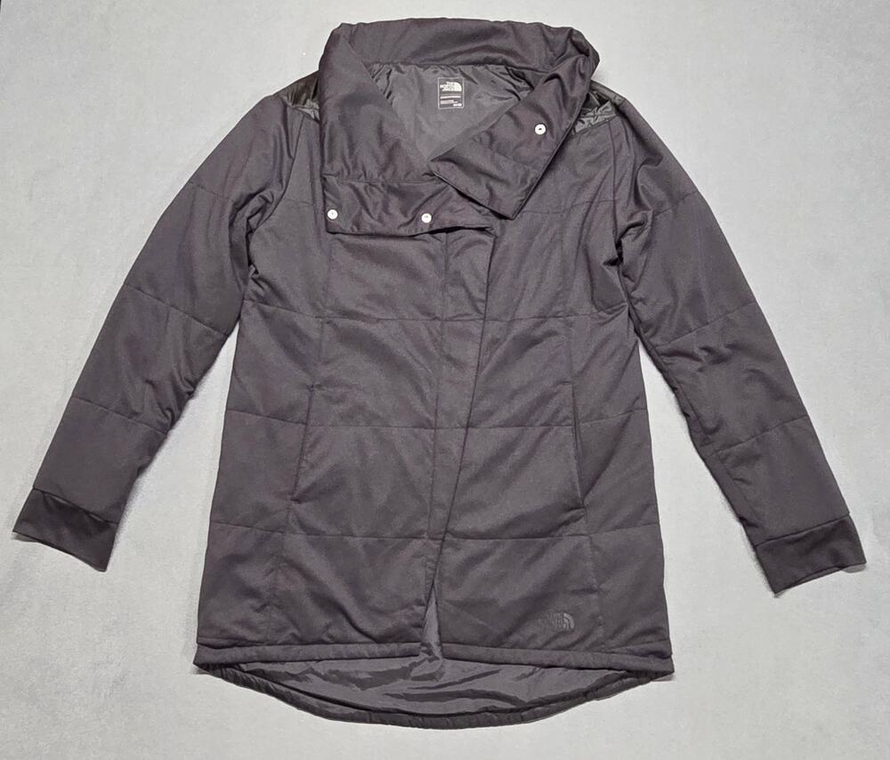 The North Face Women's Medium Quilted Jacket Lightly Insulated Hybrid Puffer